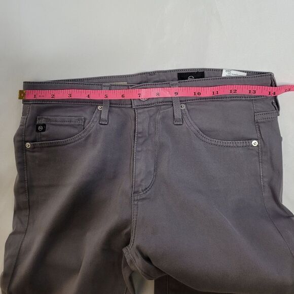 ADRIANO GOLDSCHMIED gray anthracite prima cigarette leg ankle pants 26‎ - Picture 10 of 12